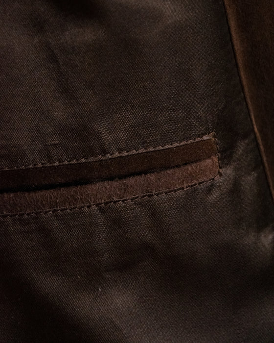Brown Buttery Soft Suede Jacket