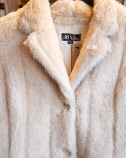 Vintage Riki Nathan Faux Fur Coat