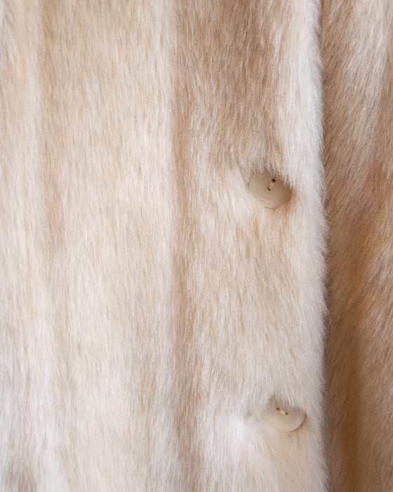Vintage Riki Nathan Faux Fur Coat