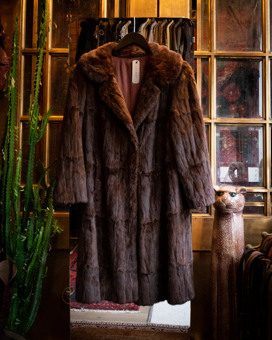 Vintage MYER Real Fur Coat