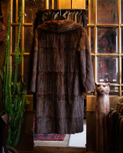 Vintage MYER Real Fur Coat