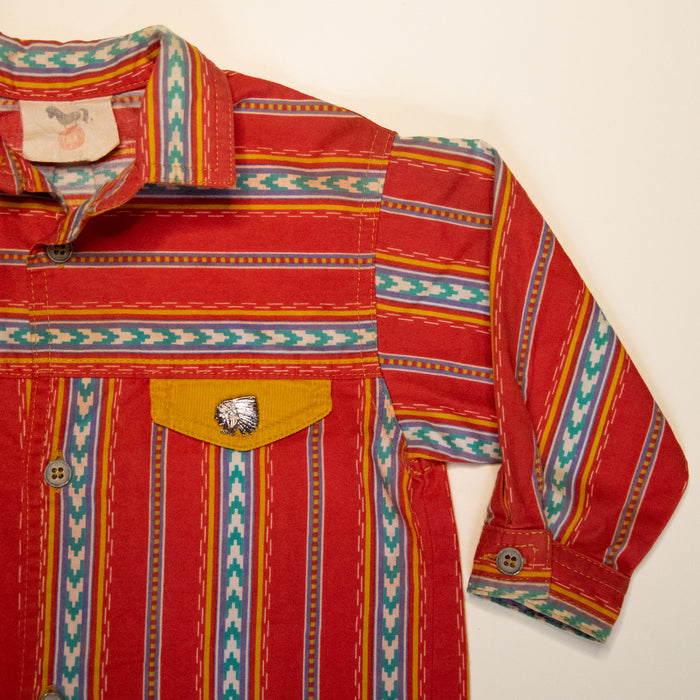 Jnr. Vintage Pony Western Shirt (2Y)