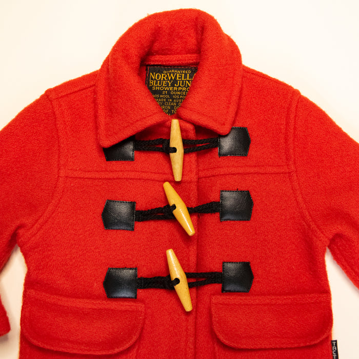 Jnr. Vintage Bluey Paddington Wool Coat (1Y)
