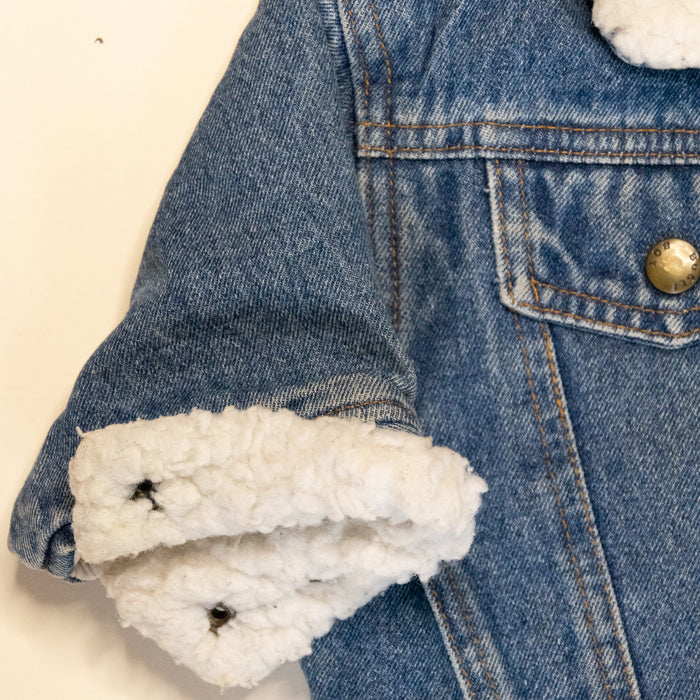 Jnr. Retro Denim Bugle Boy Sherpa Jacket (2Y)