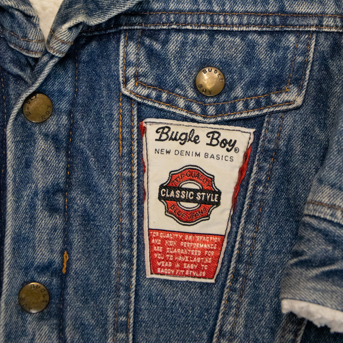 Jnr. Retro Denim Bugle Boy Sherpa Jacket (2Y)
