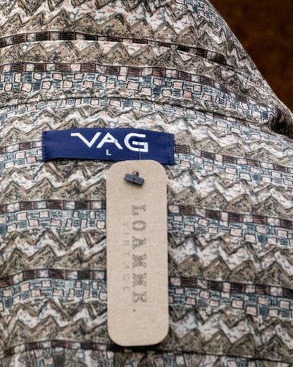 Retro VAG Patterned Shirt