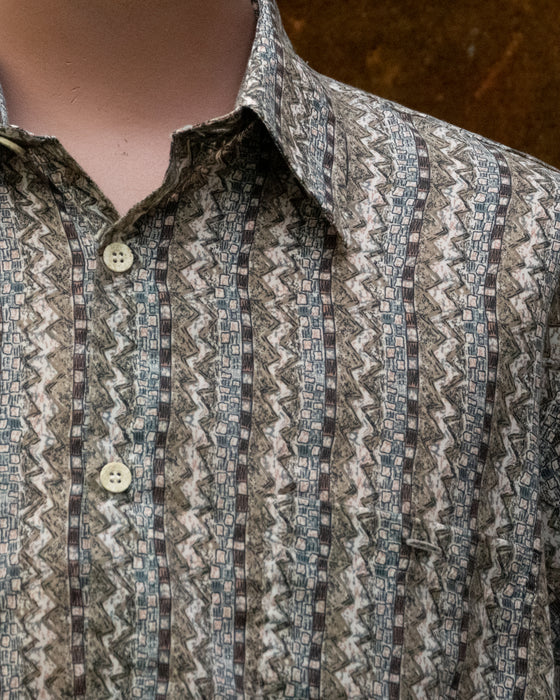 Retro VAG Patterned Shirt