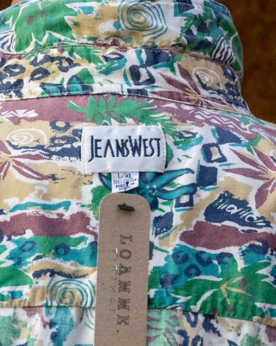 Retro Jeanswest  Patterned Shirt