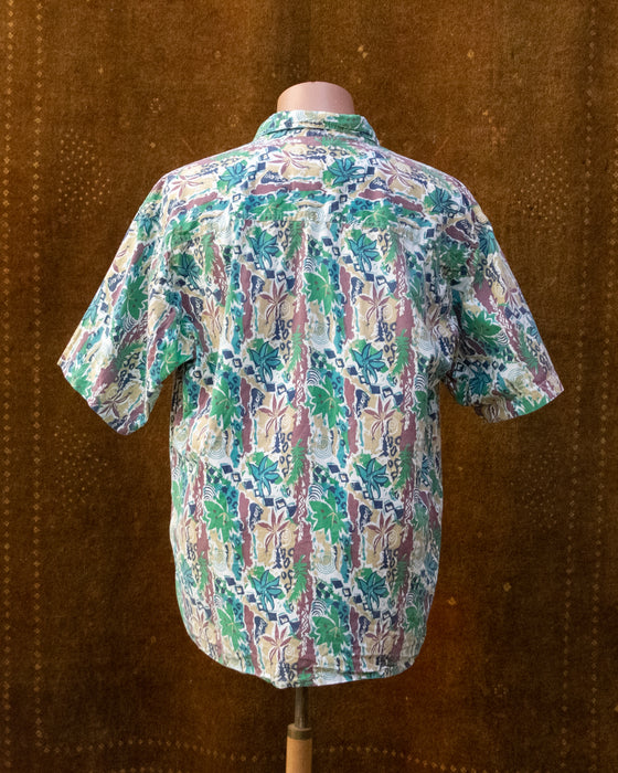Retro Jeanswest  Patterned Shirt