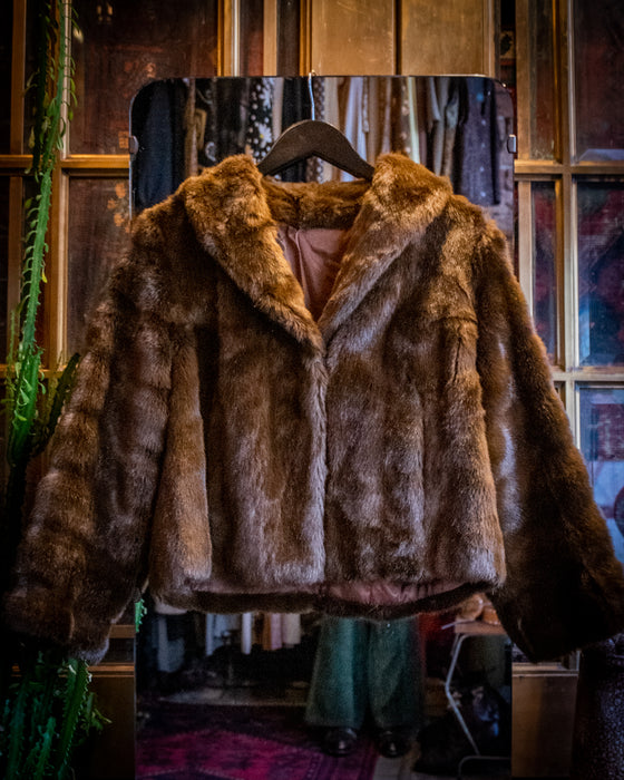 Vintage Faux Fur Jacket by Otex