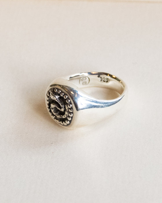Snake Pit Signet Ring