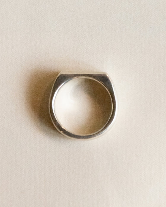 Classic 925 Silver Signet Ring