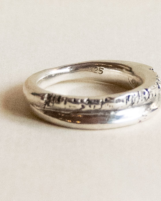 Textured Band Ring