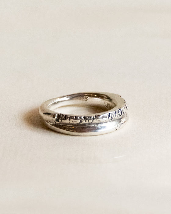 Textured Band Ring