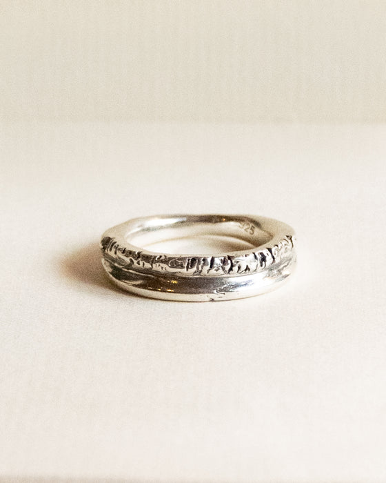 Textured Band Ring