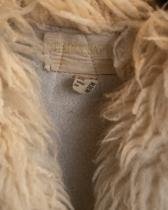 Vintage Tan Suede Penny Lane Coat