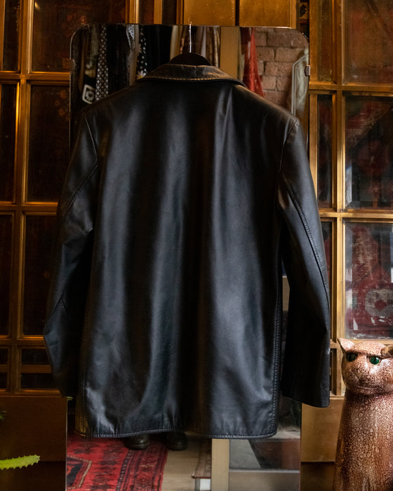 Vintage Black Sirrico Leather Jacket