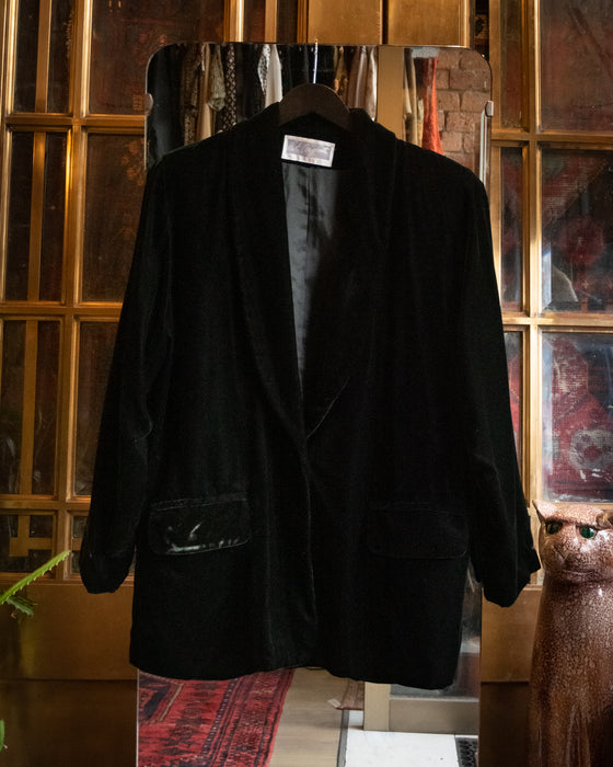 Pat Argenti Black Velvet Jacket