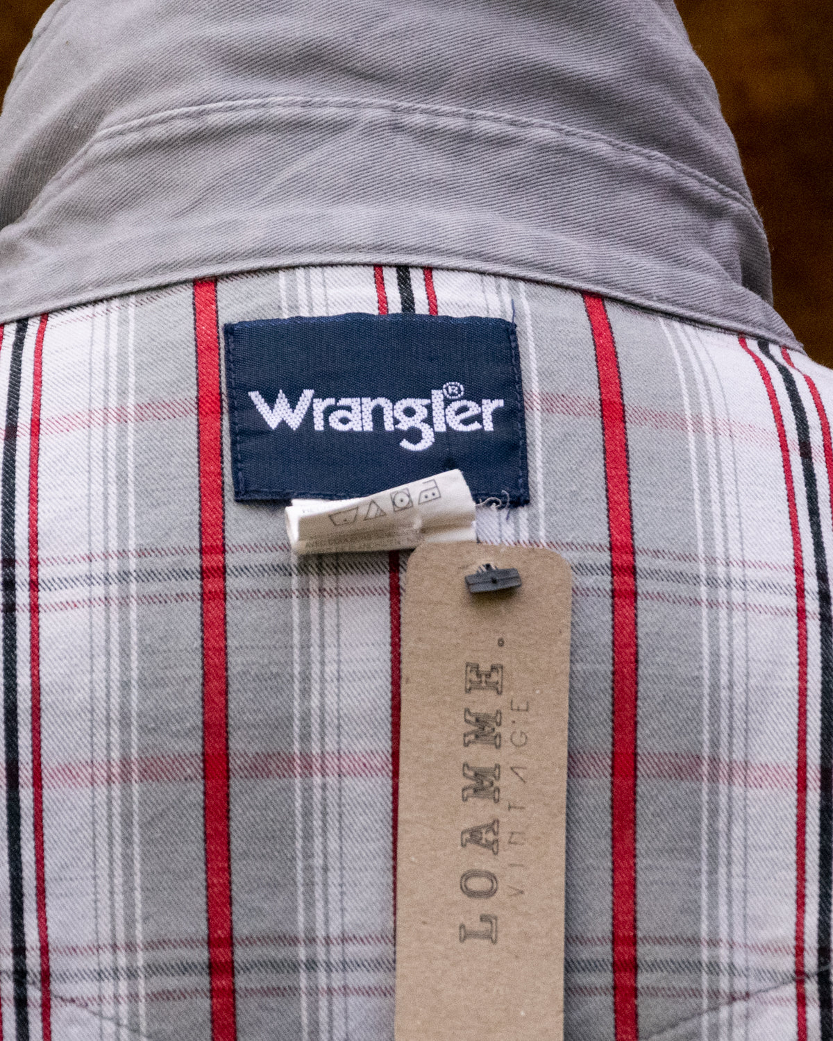Wrangler Long Sleeve Check Western Shirt