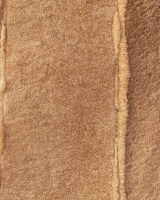 Vintage Faded Rose Sheep Skin Coat