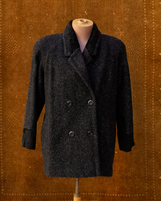 80s Vintage Wool Coat by Traditions SEARS