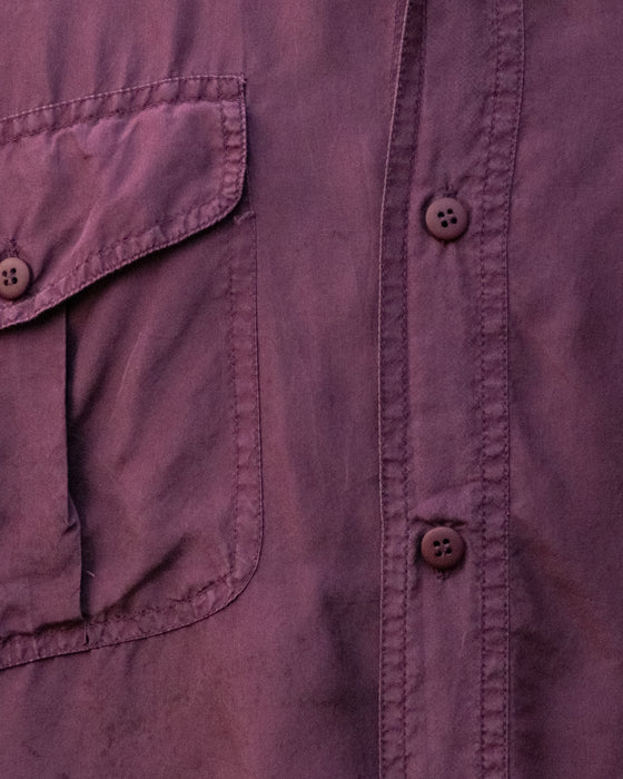 Vintage Purple SILK Shirt