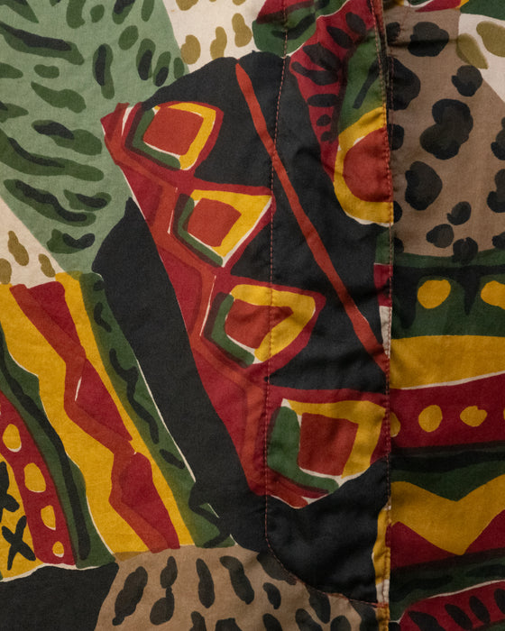 Retro Patterned SILK Shirt