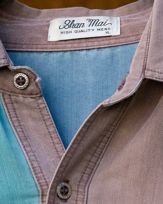Retro Colour Block Shirt