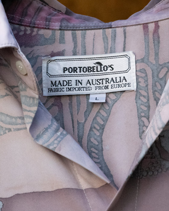 Retro Portobello Patterned Shirt