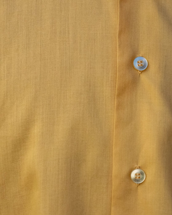 70s Yellow Collared Shirt