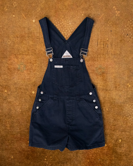90s No Boundaries Black Overalls Short