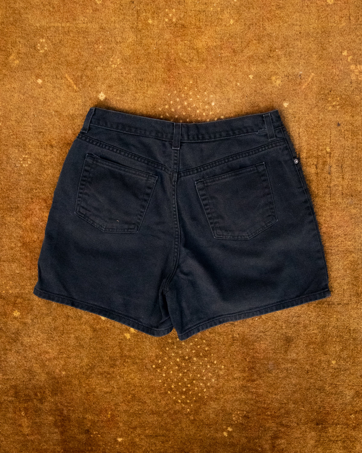 90s NY Jeans Black Denim Shorts