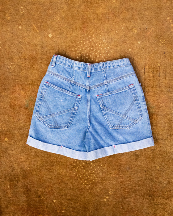 Retro No Excuses Denim Shorts