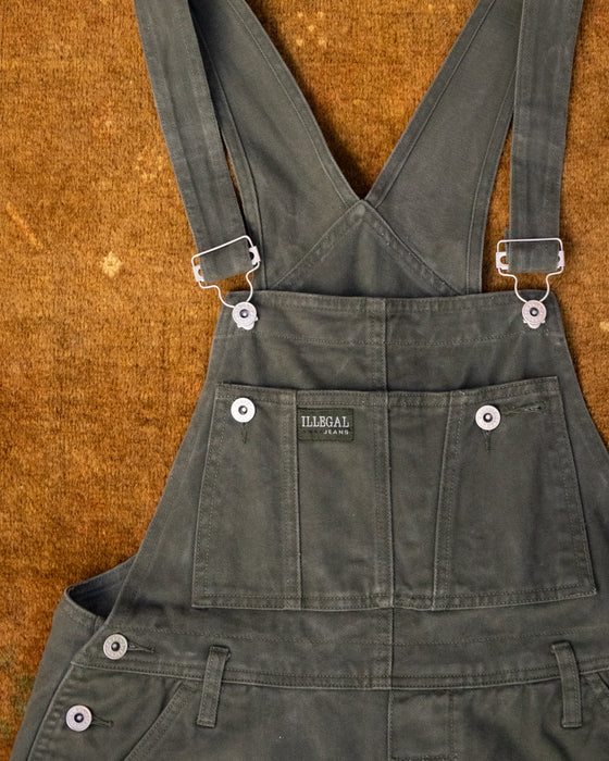 90s Illegal Jeans Overalls Short