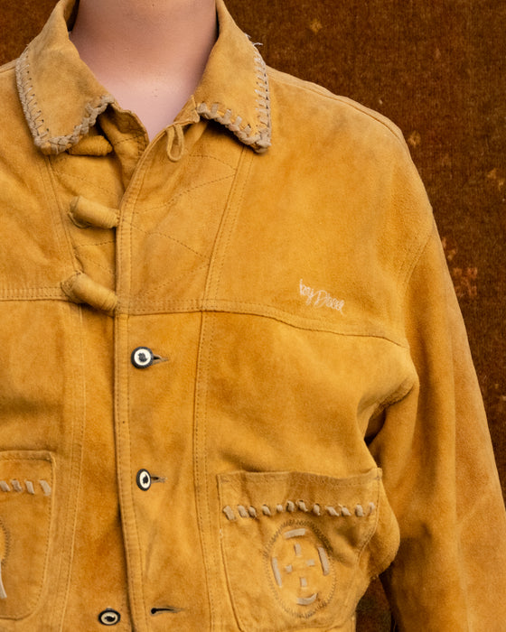 Vintage Diesel Suede Fringe Jacket