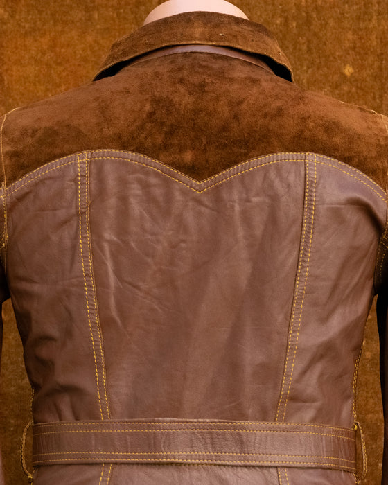 Vintage Reversible Suede Leather Jacket