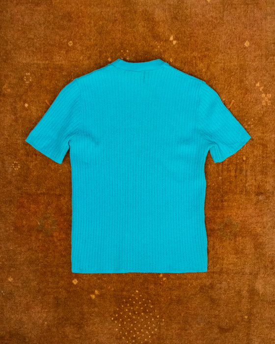 70s Blue W&S Knit Tee