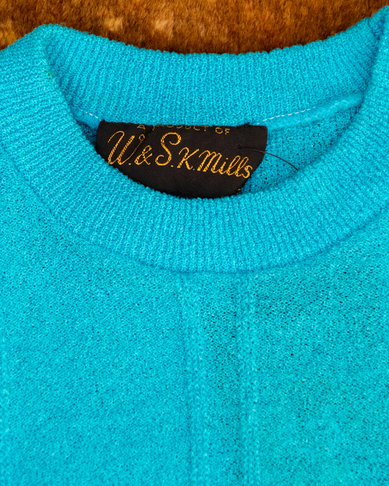 70s Blue W&S Knit Tee
