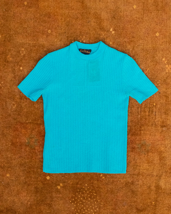70s Blue W&S Knit Tee