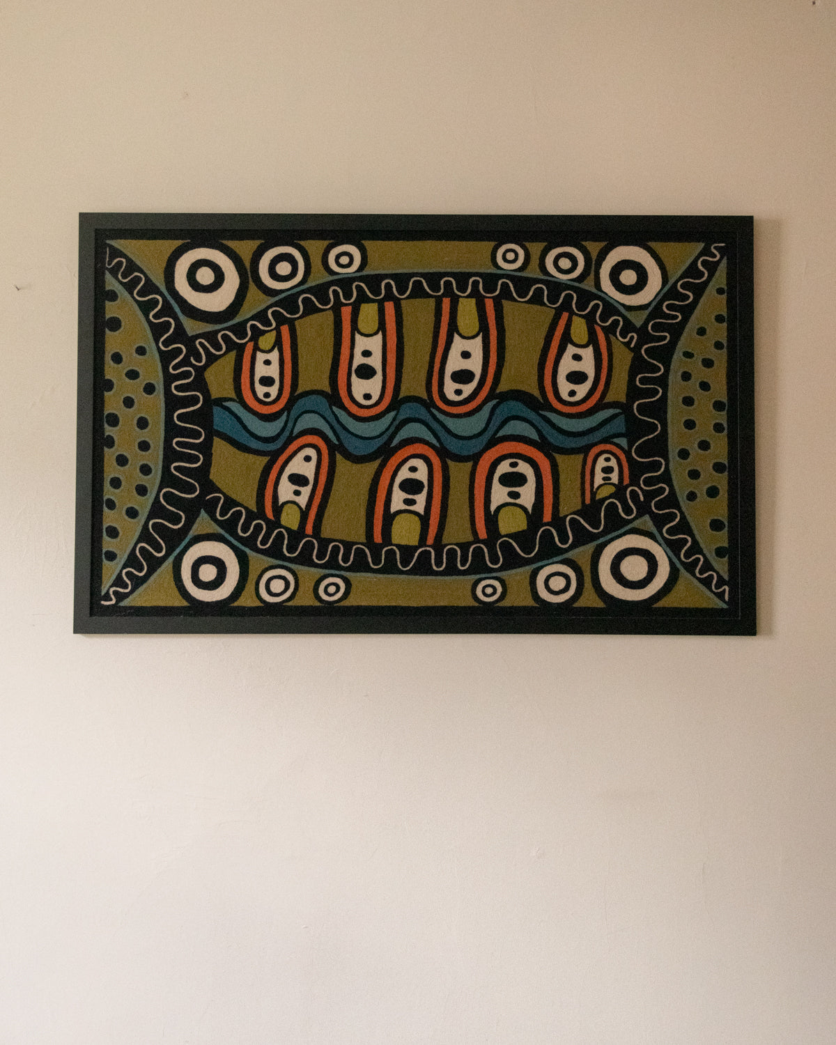 RARE Large Handwoven Indigenous Artwork