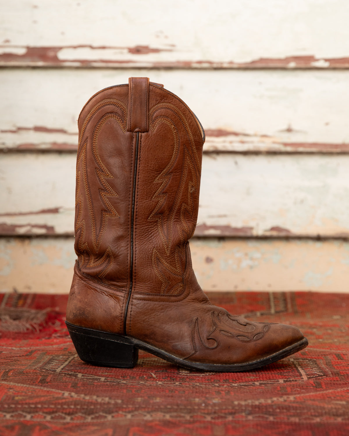 Chestnut Brown Cowboy Boots (M)10D