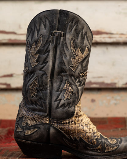 Sancho Abarca Python Cowboy Boots (M)10