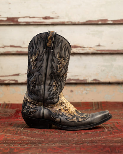 Sancho Abarca Python Cowboy Boots (M)10