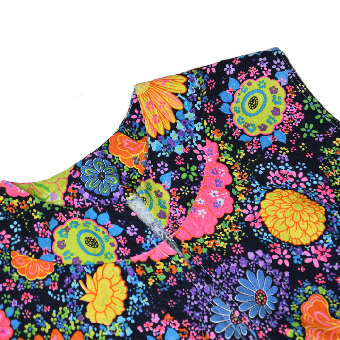 60s Psychedelic Shift Dress