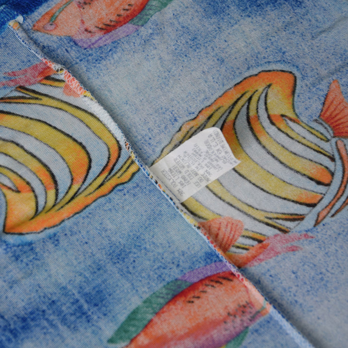 Vintage Stretch Fishy Mini Dress