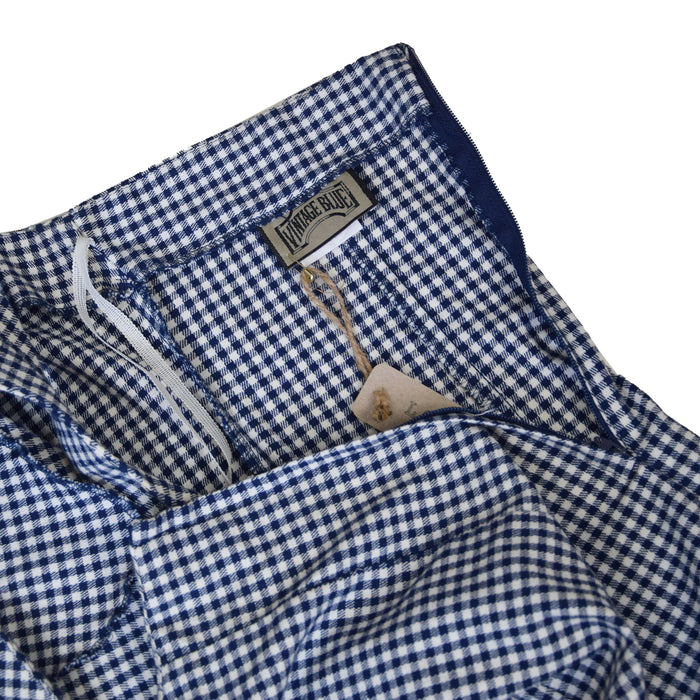 Retro Halterneck Gingham Dress