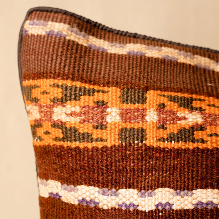 Handwoven Afghan Kilim Cushion