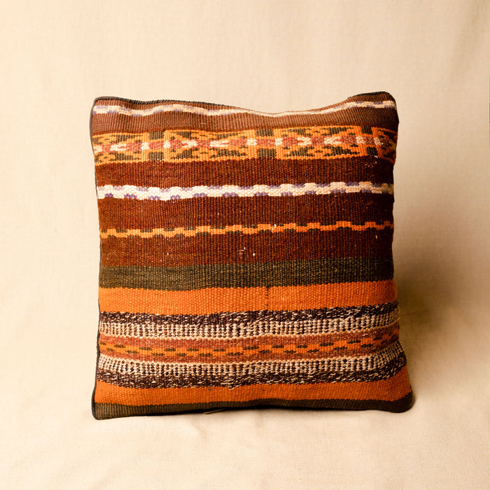 Handwoven Afghan Kilim Cushion