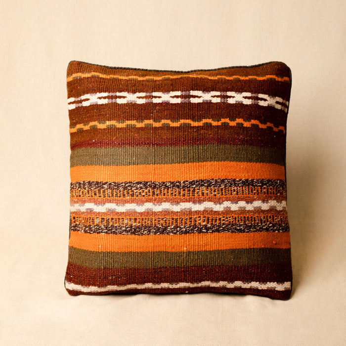 Handwoven Afghan Kilim Cushion