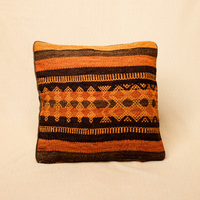 Handwoven Afghan Kilim Cushion